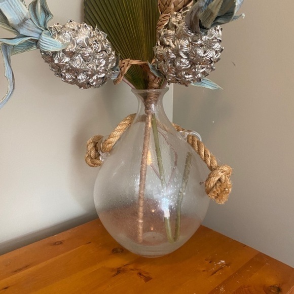 Pier 1 Imports Rope Handle Vase - Picture 4 of 4